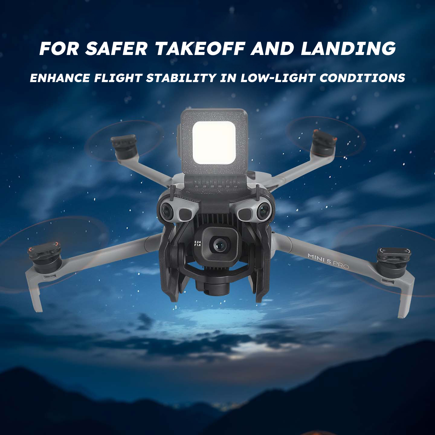 Drone Strobe Light - Untuk DJI Mini 5Pro/Mavic 3Pro/Air 3S
