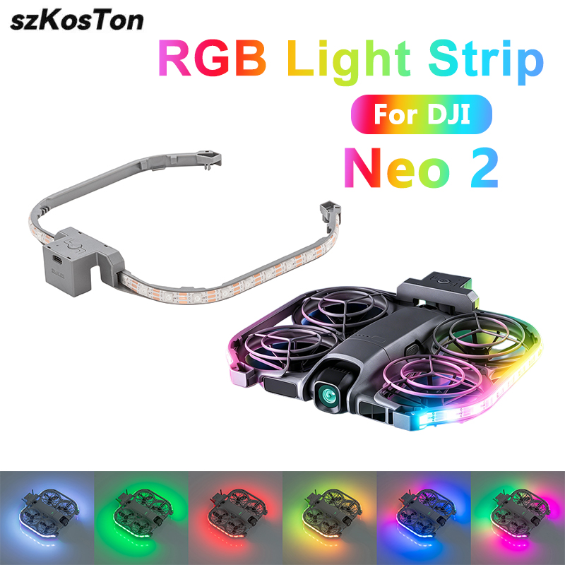 Drone Strobe Light - Lampu Strip untuk DJI Neo 2