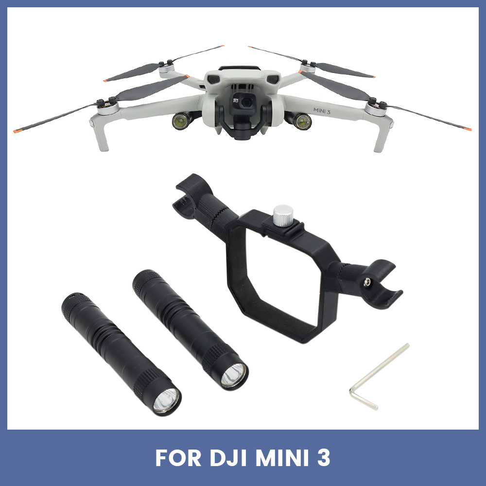 Drone Strobe Light - Lampu malam LED Searchlight untuk Mini