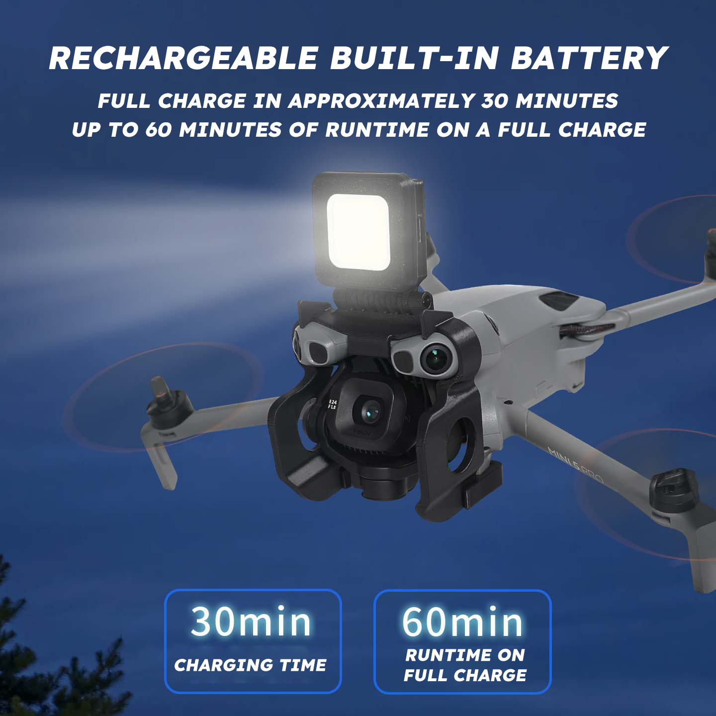 Untuk DJI Mini 5Pro/Mavic 3Pro - Drone Strobe Light ulasan dan harga