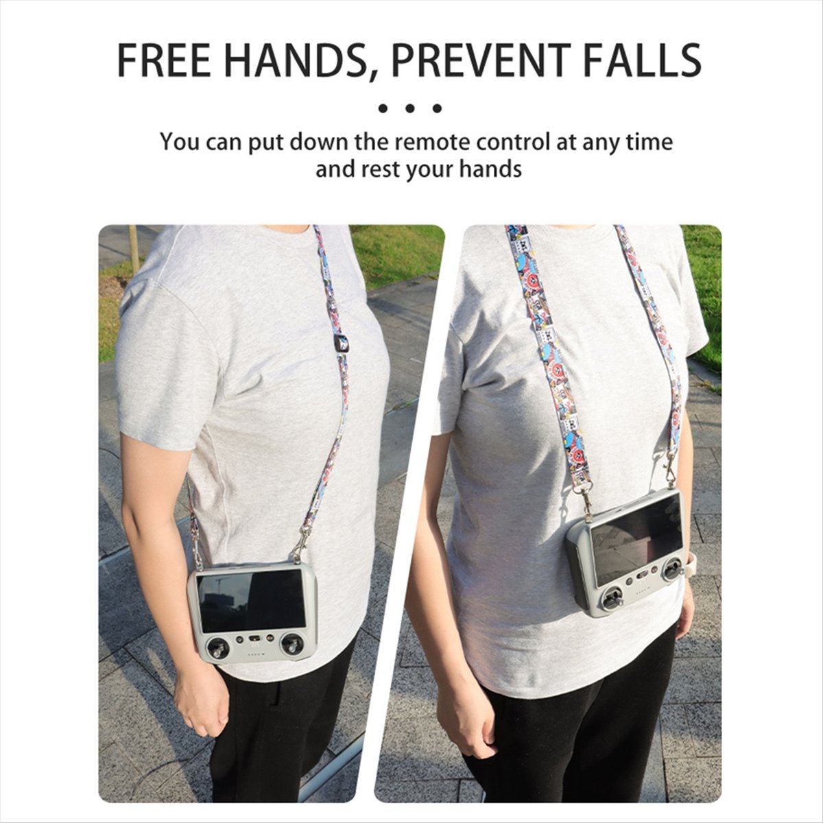 [T81C] Tali Leher Drone dengan - Drone Neck Strap ulasan dan harga