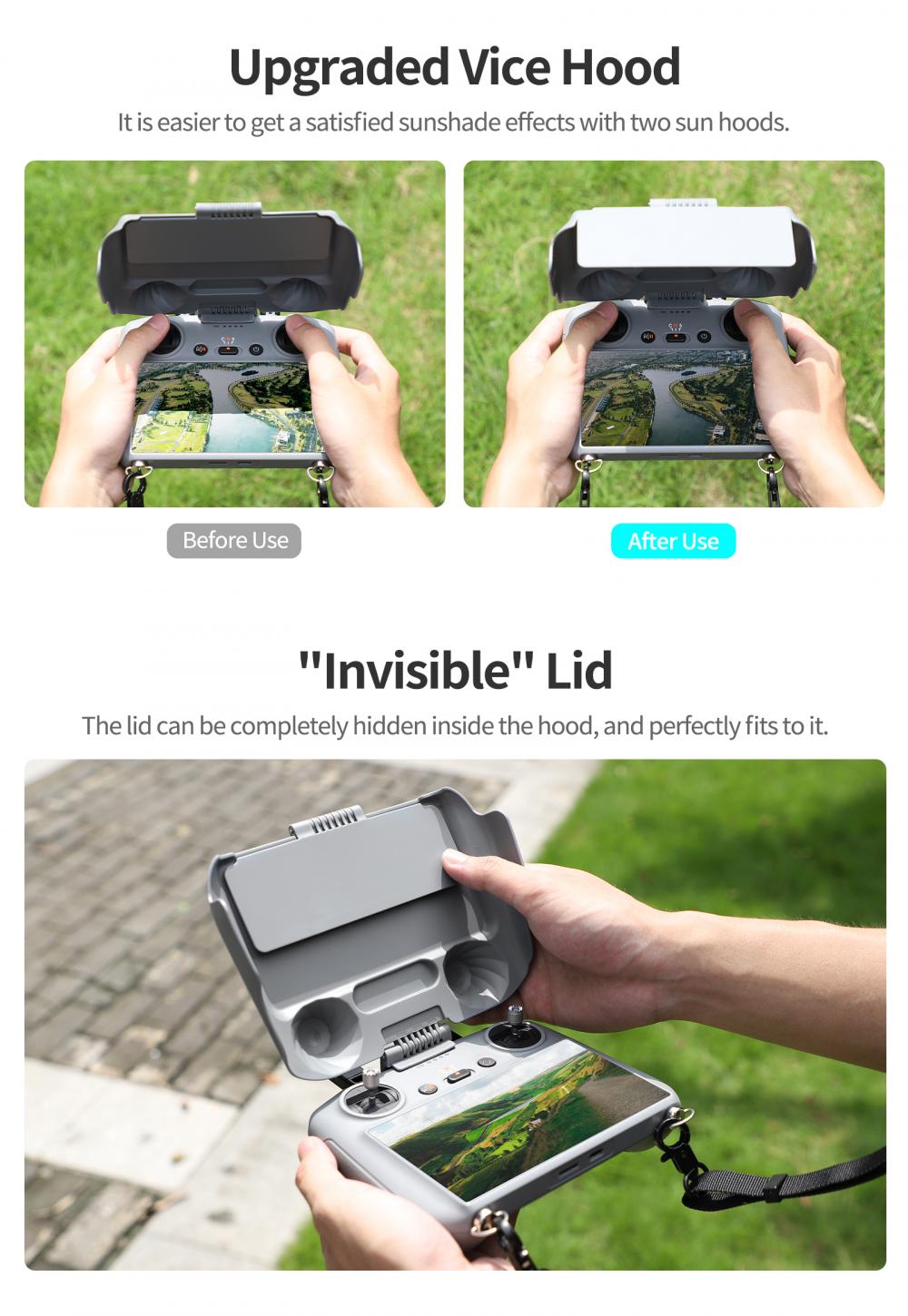 Pelindung Layar Anti Silau Unt - Drone Strobe Light ulasan dan harga